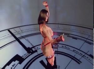 3D мастурбация девушки с членом