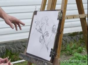 Новое русское порно в лесу. Художник трахнул ученицу