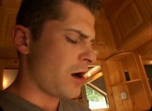 Глубоко в анал беременной